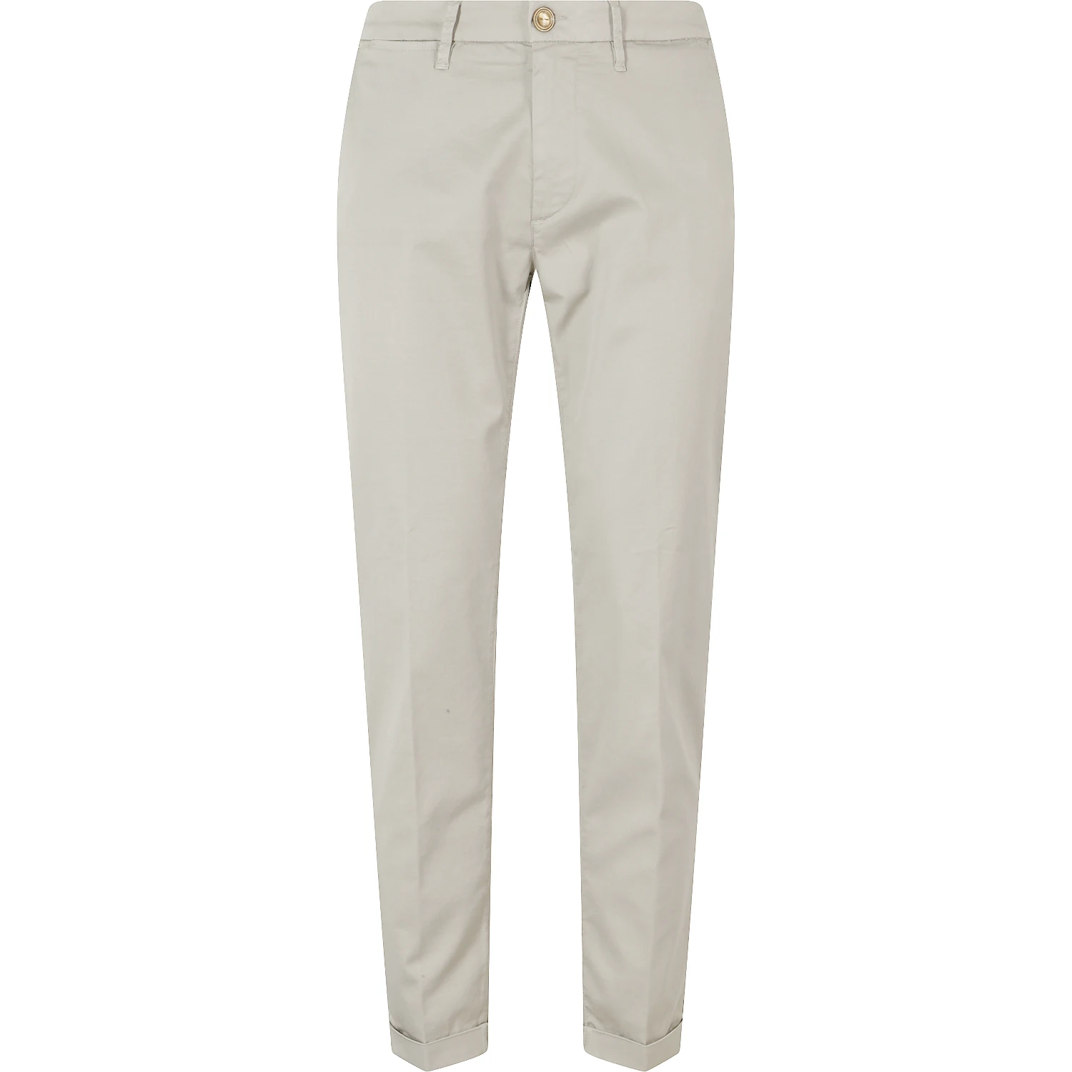 MUCHA CHINOS CON RISVOLTO DIAGONALE TENCEL