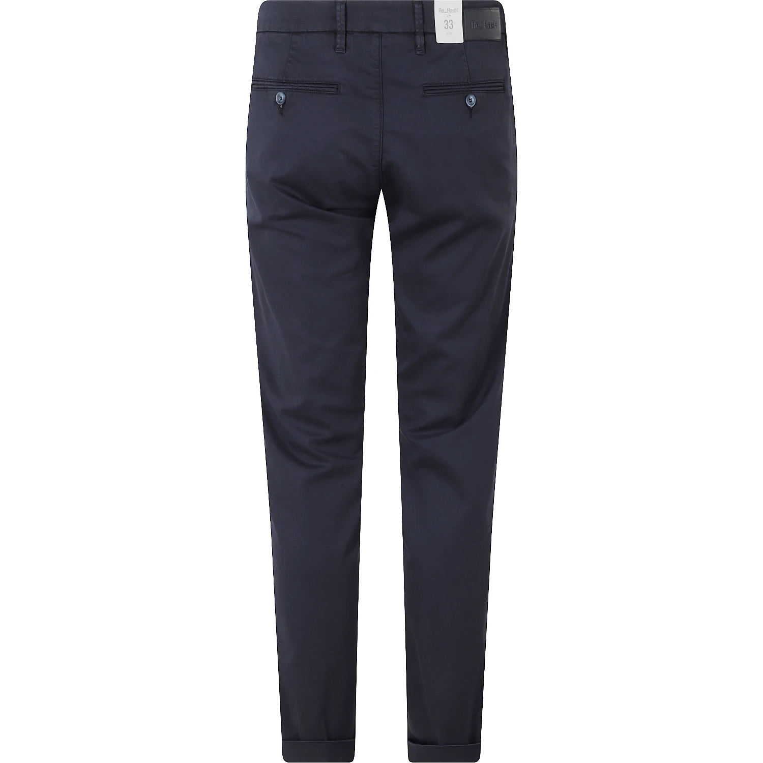 MUCHA CHINOS CON RISVOLTO DIAGONALE TENCEL