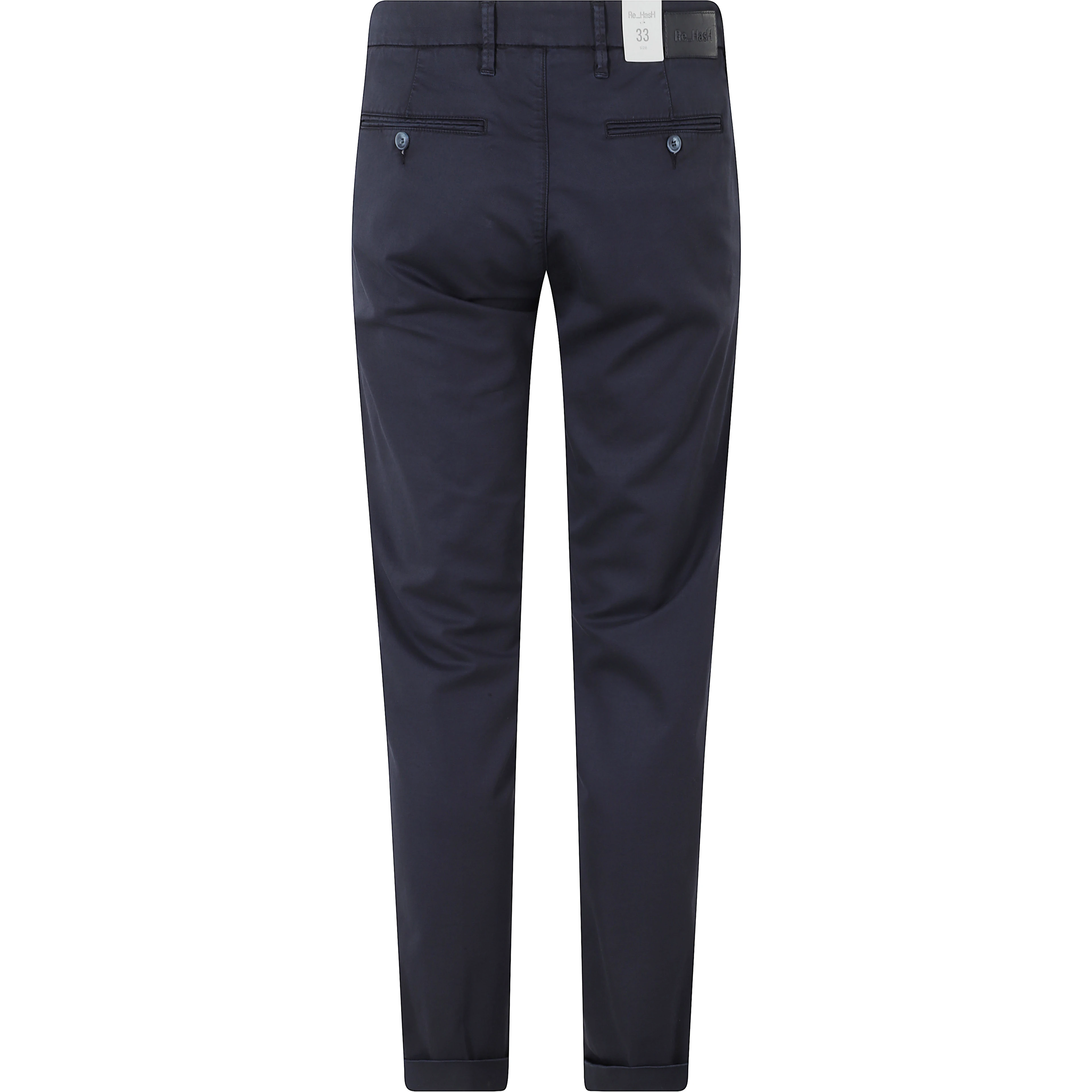 MUCHA CHINOS CON RISVOLTO DIAGONALE TENCEL