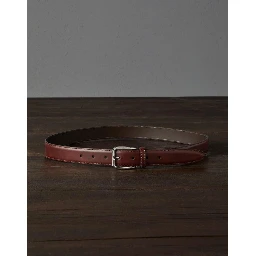 Brown Leather Regular Belt