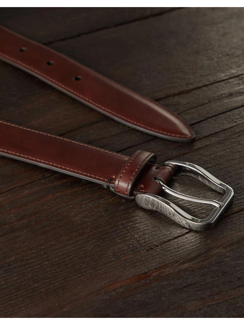 Brown Leather Regular Belt