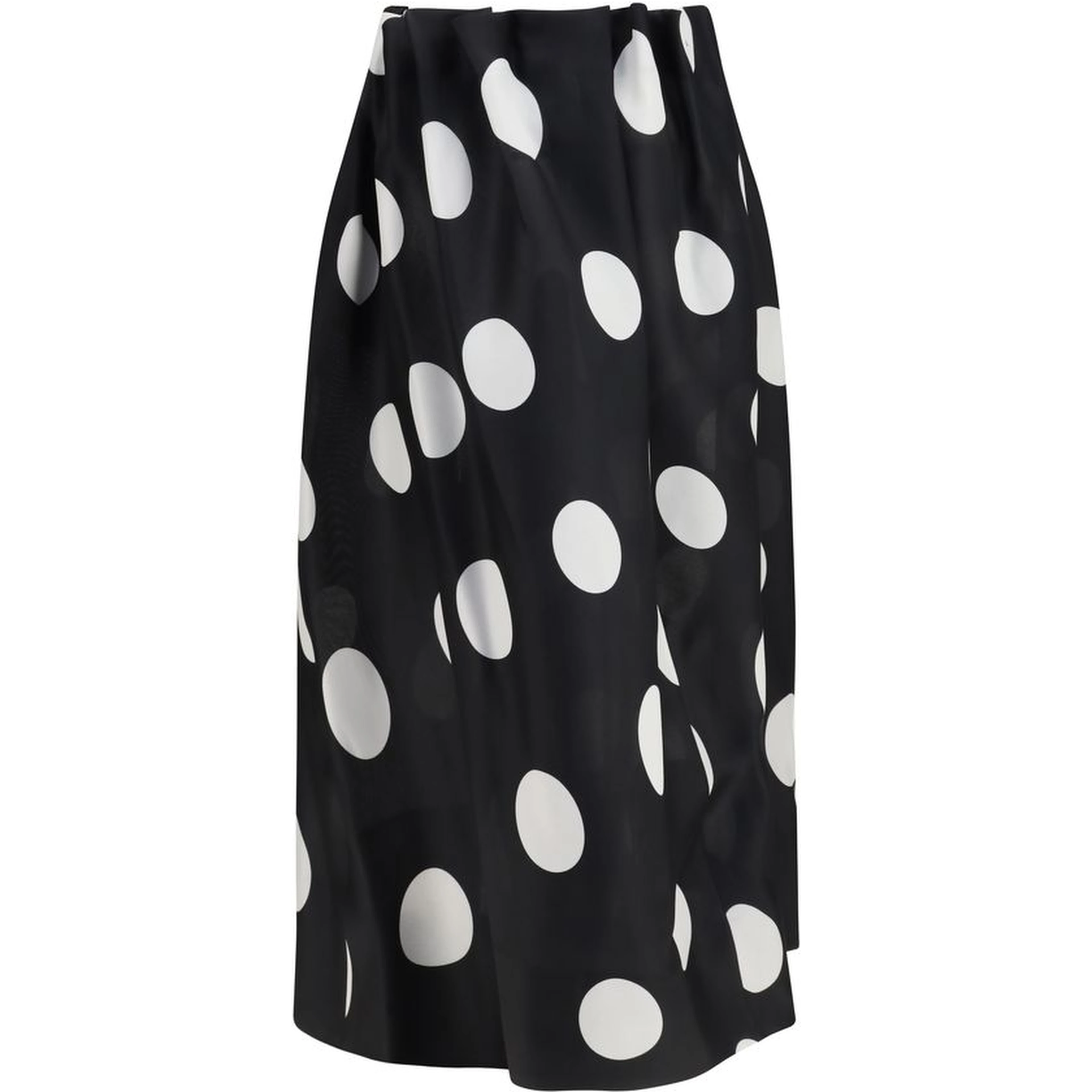 Black Silk Skirt