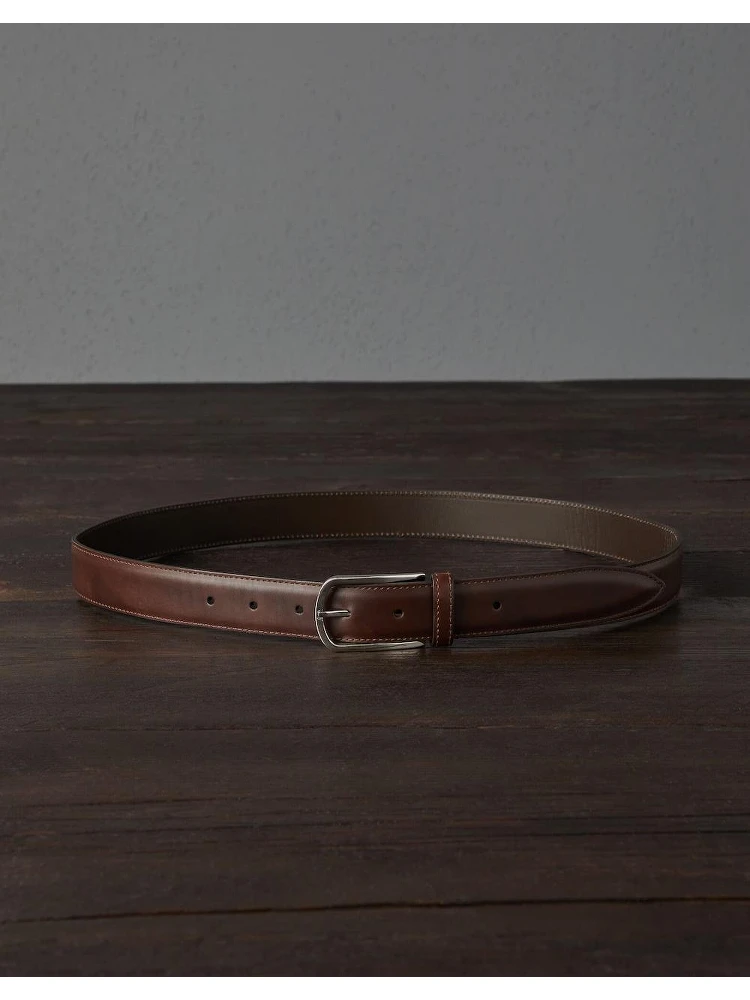 Brown Leather Regular Belt