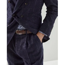 Brown Leather Regular Belt