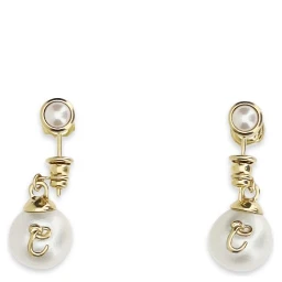 Gold Metal Earrings