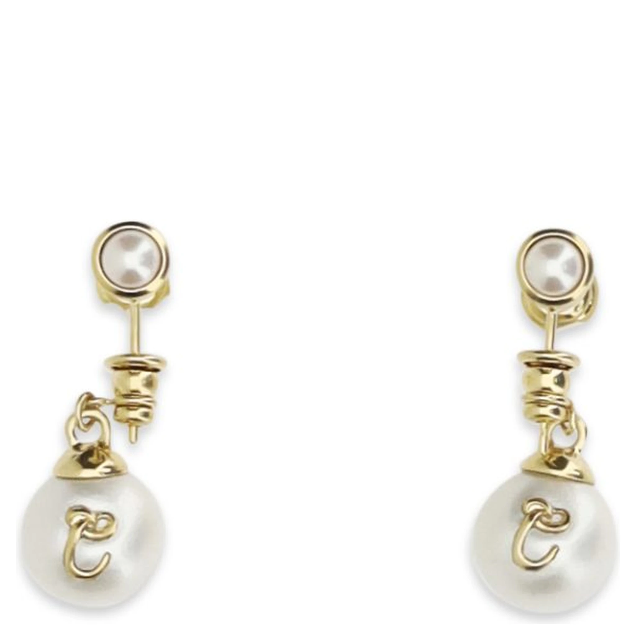 Gold Metal Earrings