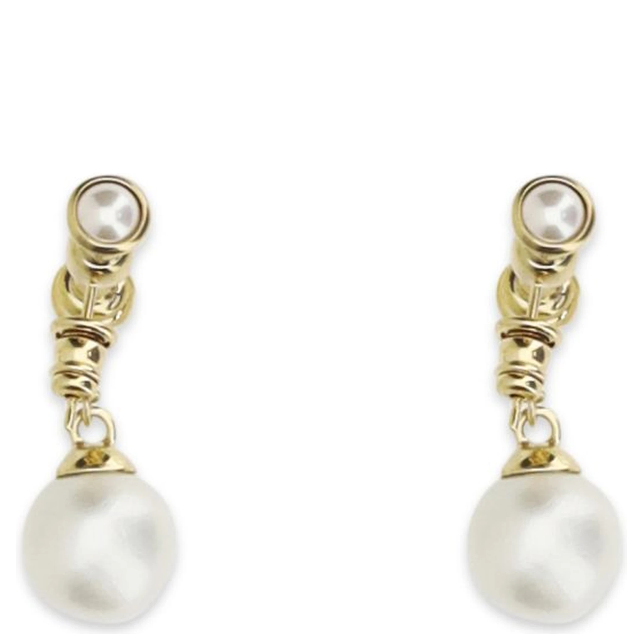 Gold Metal Earrings