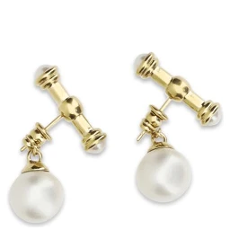 Gold Metal Earrings