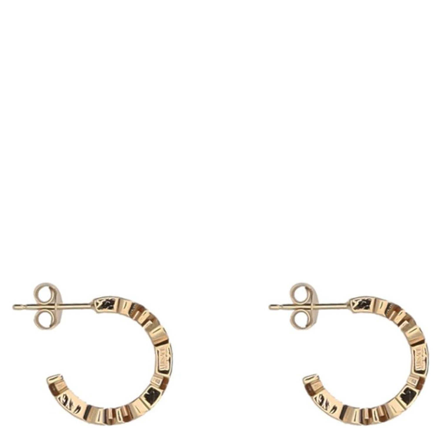 Gold Brass Earrings