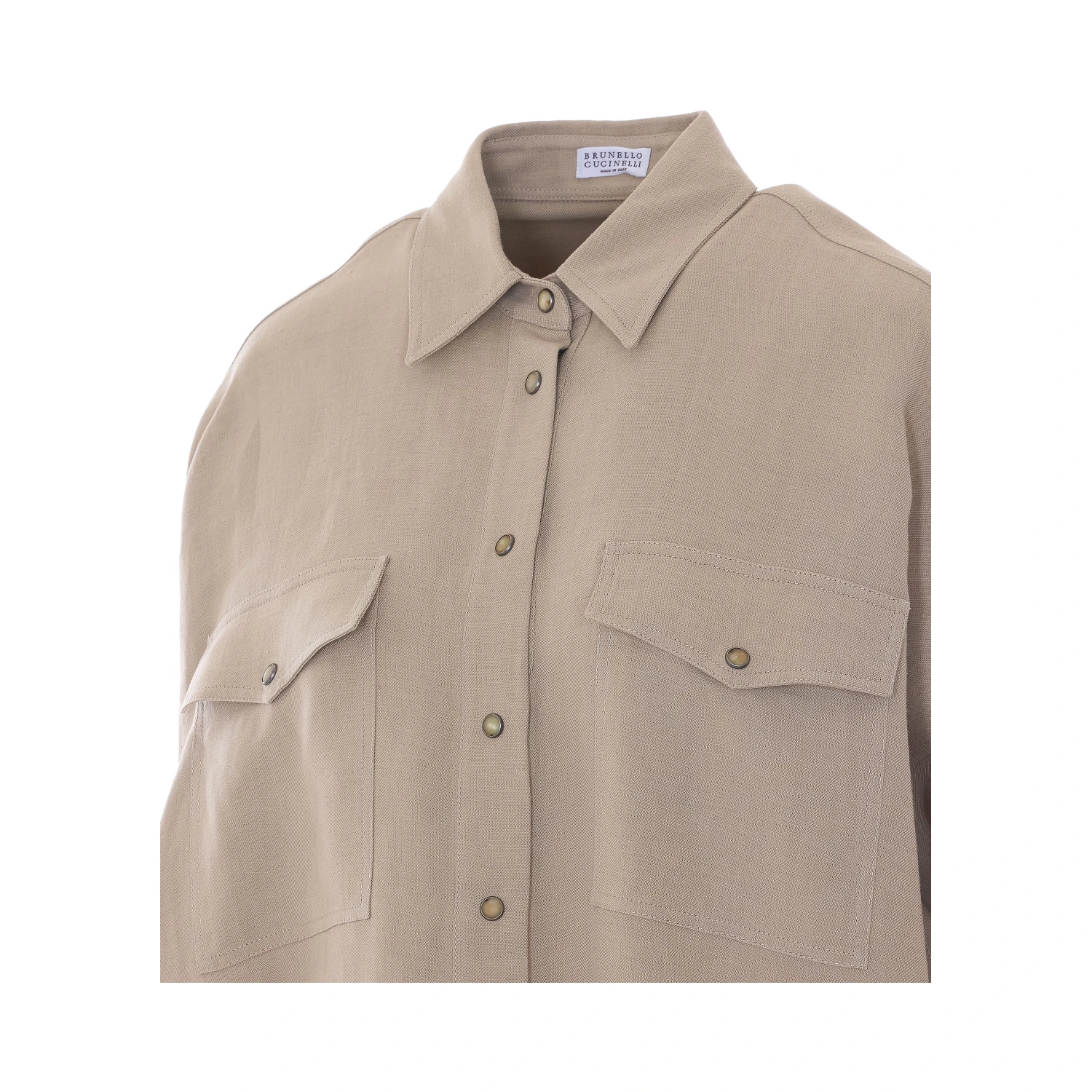 Brunello Cucinelli Shirts Beige