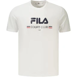 White Cotton Mens T-Shirt