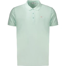 Green Cotton Men's Polo Shirt