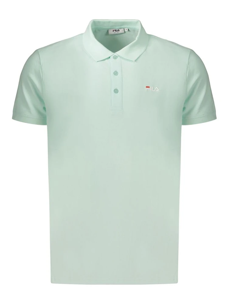 Green Cotton Men's Polo Shirt