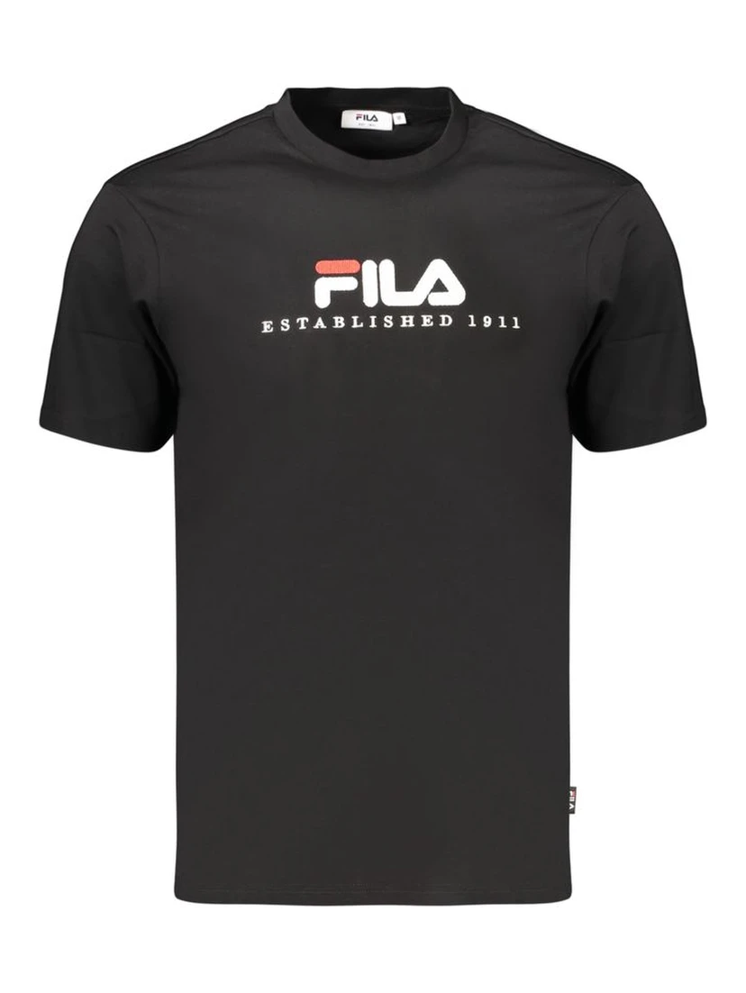Black Cotton Men's T-Shirt