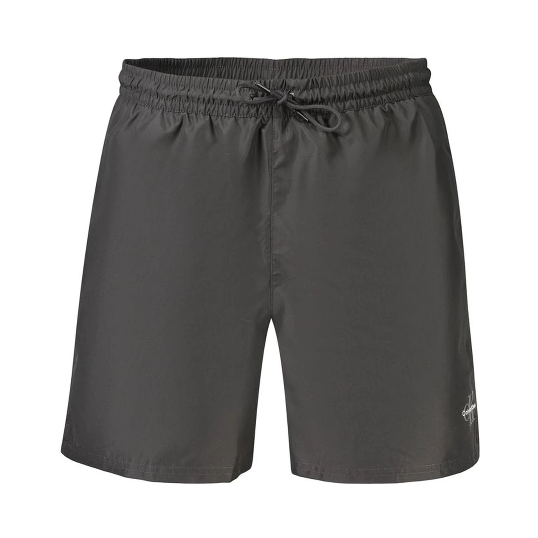 Black Polyester Men's Swimwear