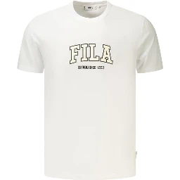 White Cotton Men's T-Shirt
