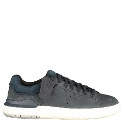 Blue Polyester Men's Sneaker
