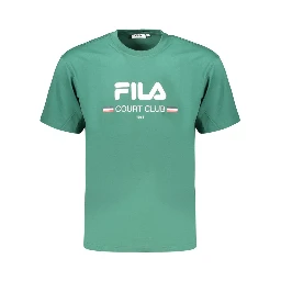 Green Cotton Men's T-Shirt
