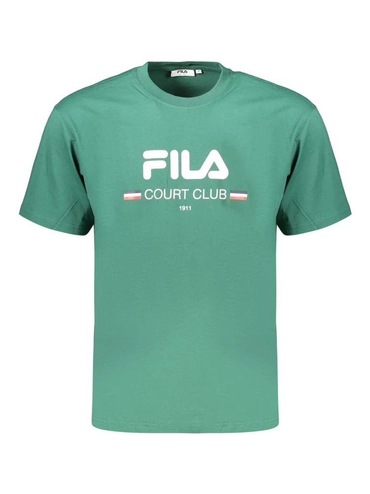 Green Cotton Men's T-Shirt