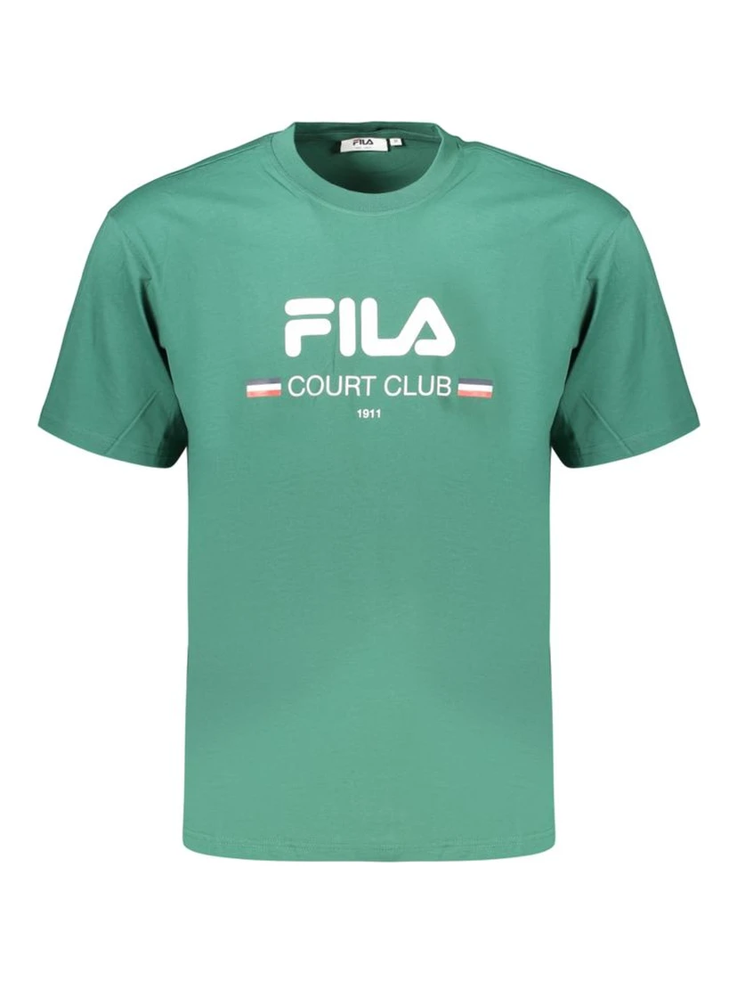 Green Cotton Men's T-Shirt