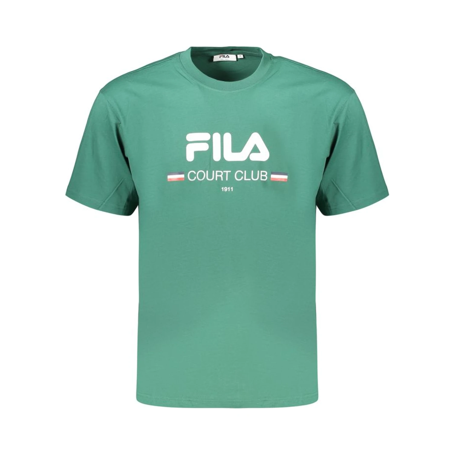 Green Cotton Men's T-Shirt