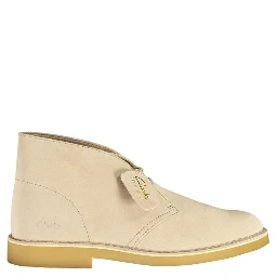 Beige Suede Men's Boot