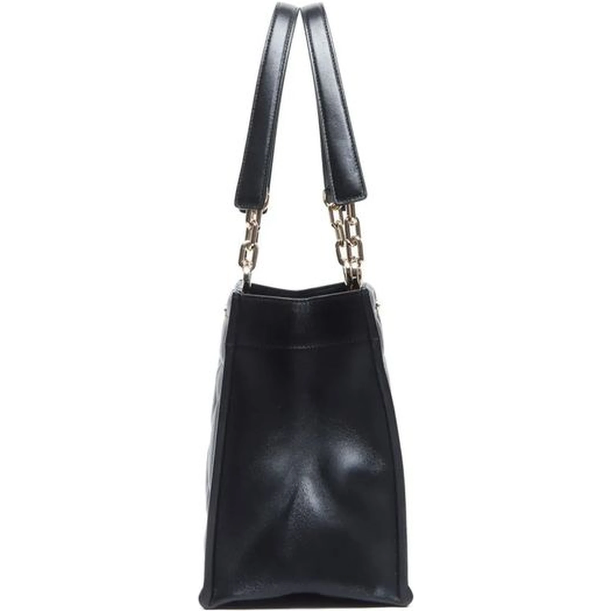 Black Leather Handbag