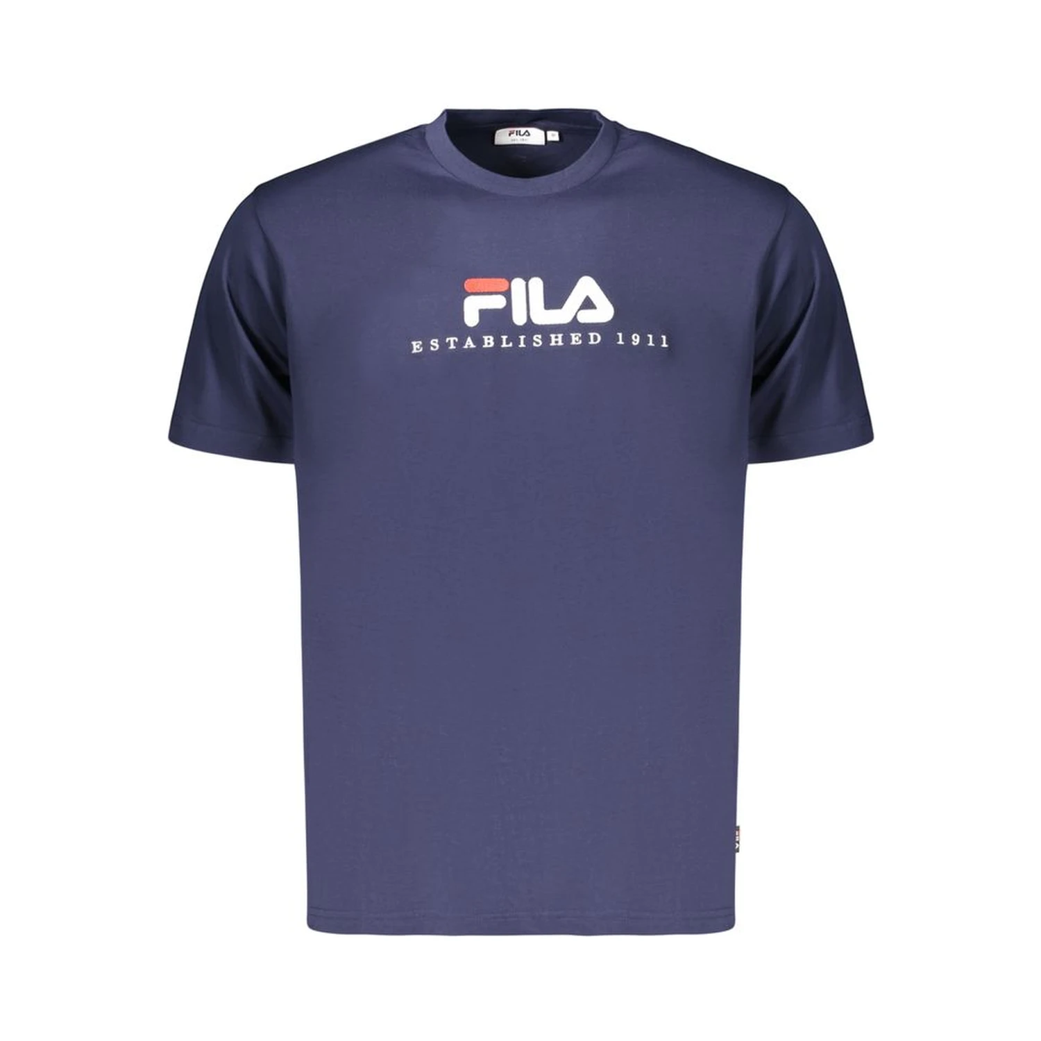 Blue Cotton Men's T-Shirt