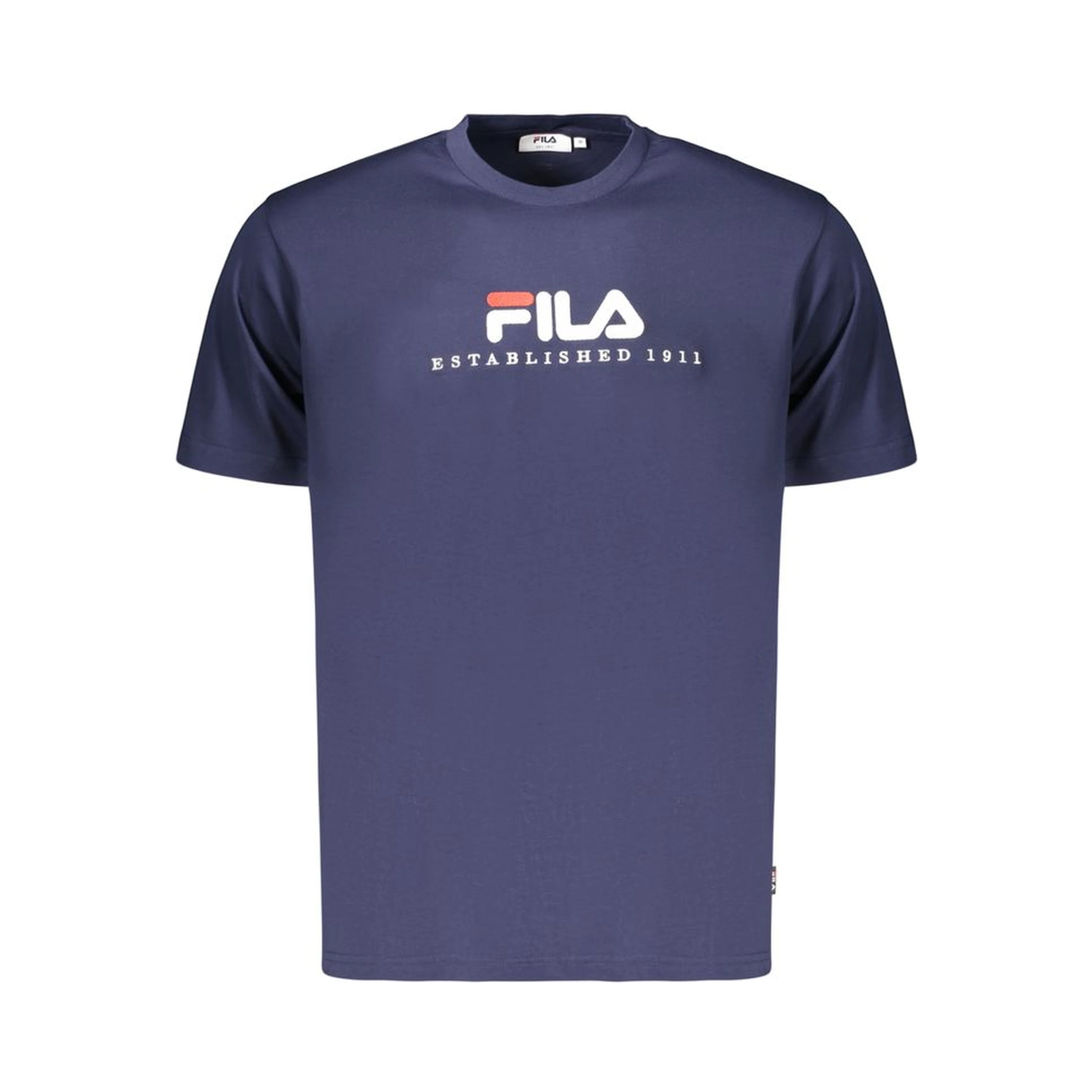 Blue Cotton Men's T-Shirt