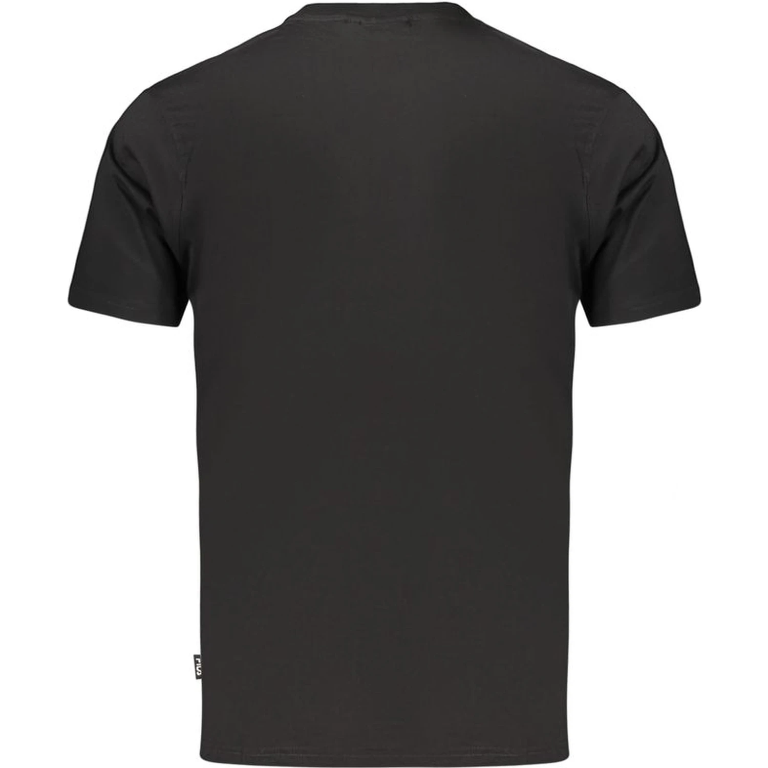 Black Cotton Men's T-Shirt