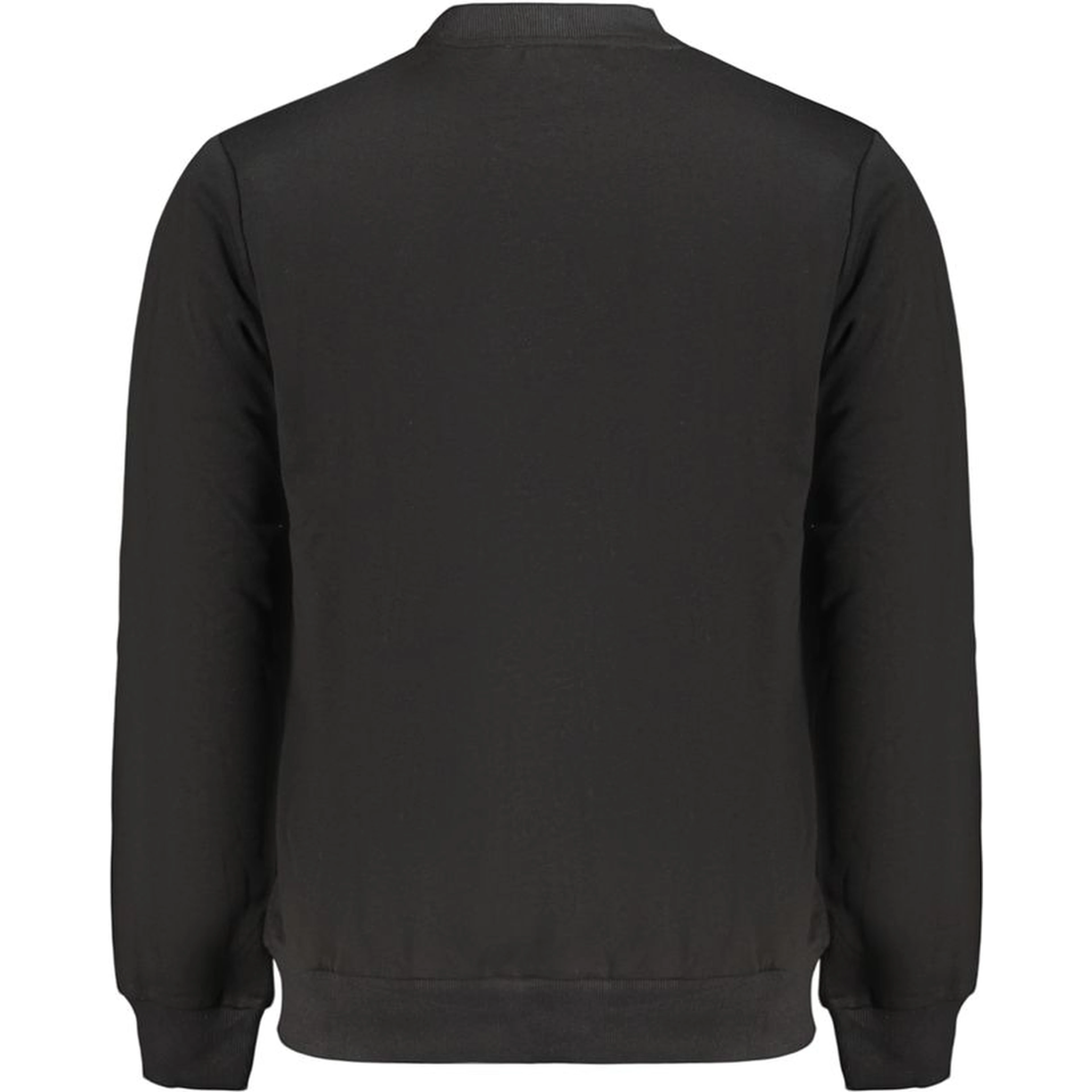 Black Cotton Men's Sweatshirt