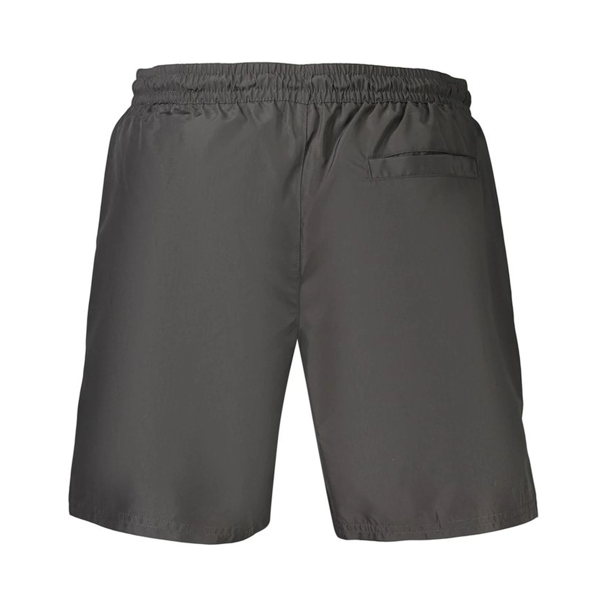 Black Polyester Men's Swimwear