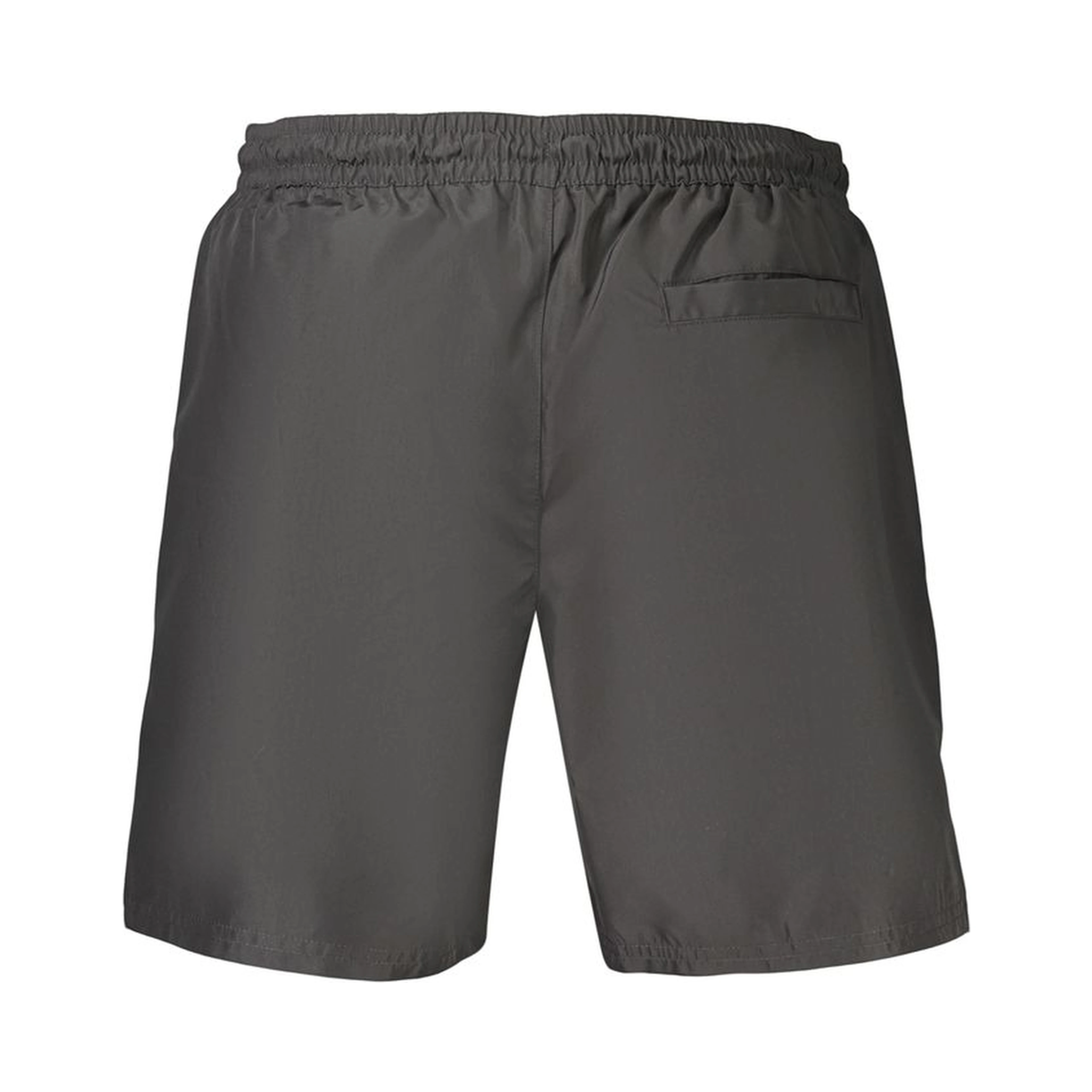 Black Polyester Men's Swimwear