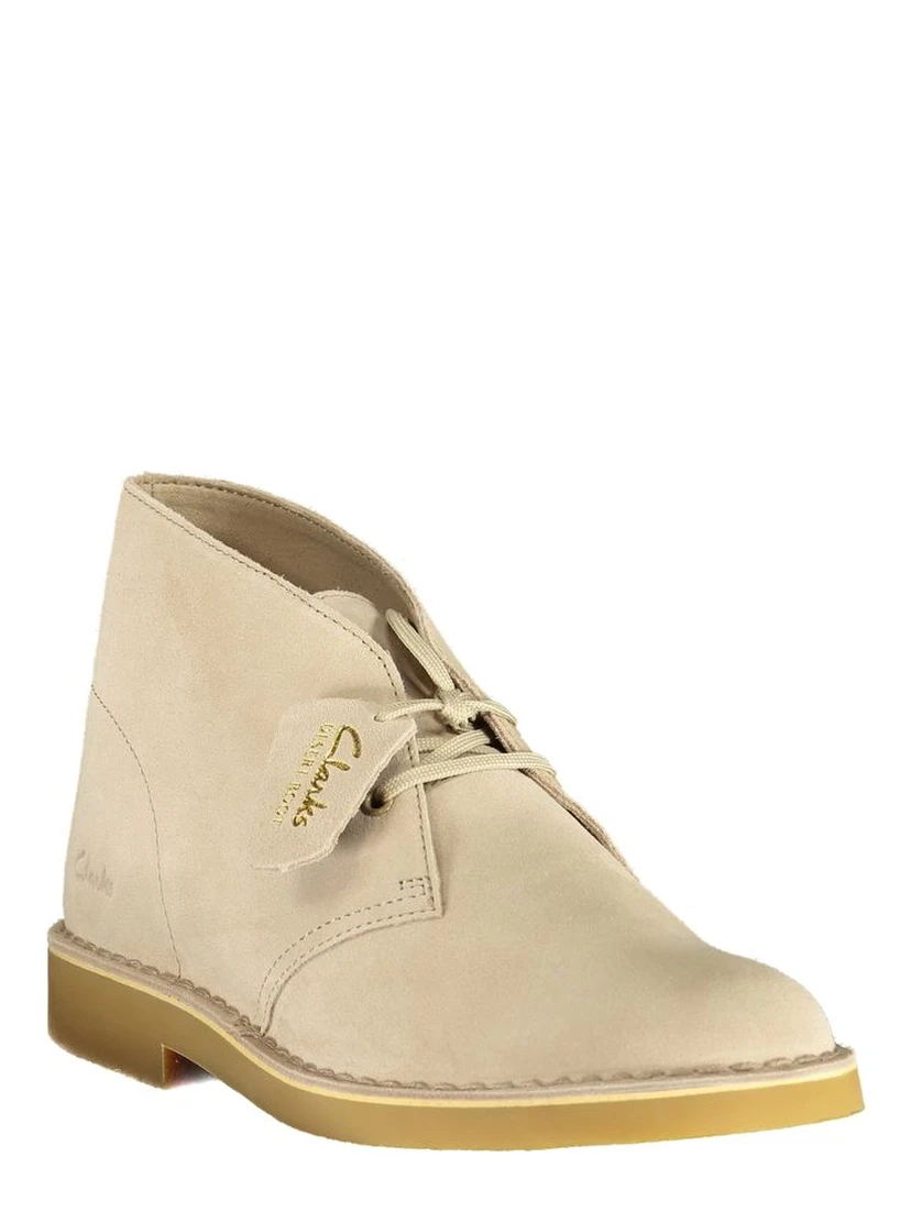 Beige Suede Men's Boot