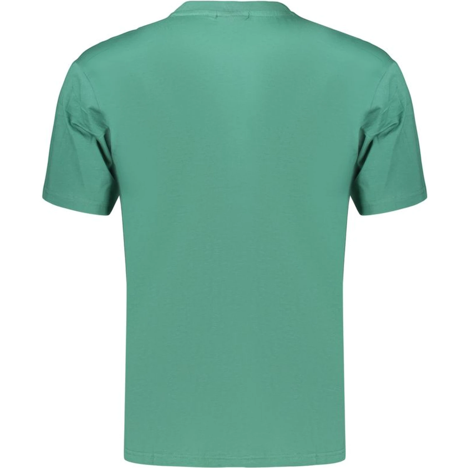 Green Cotton Men's T-Shirt