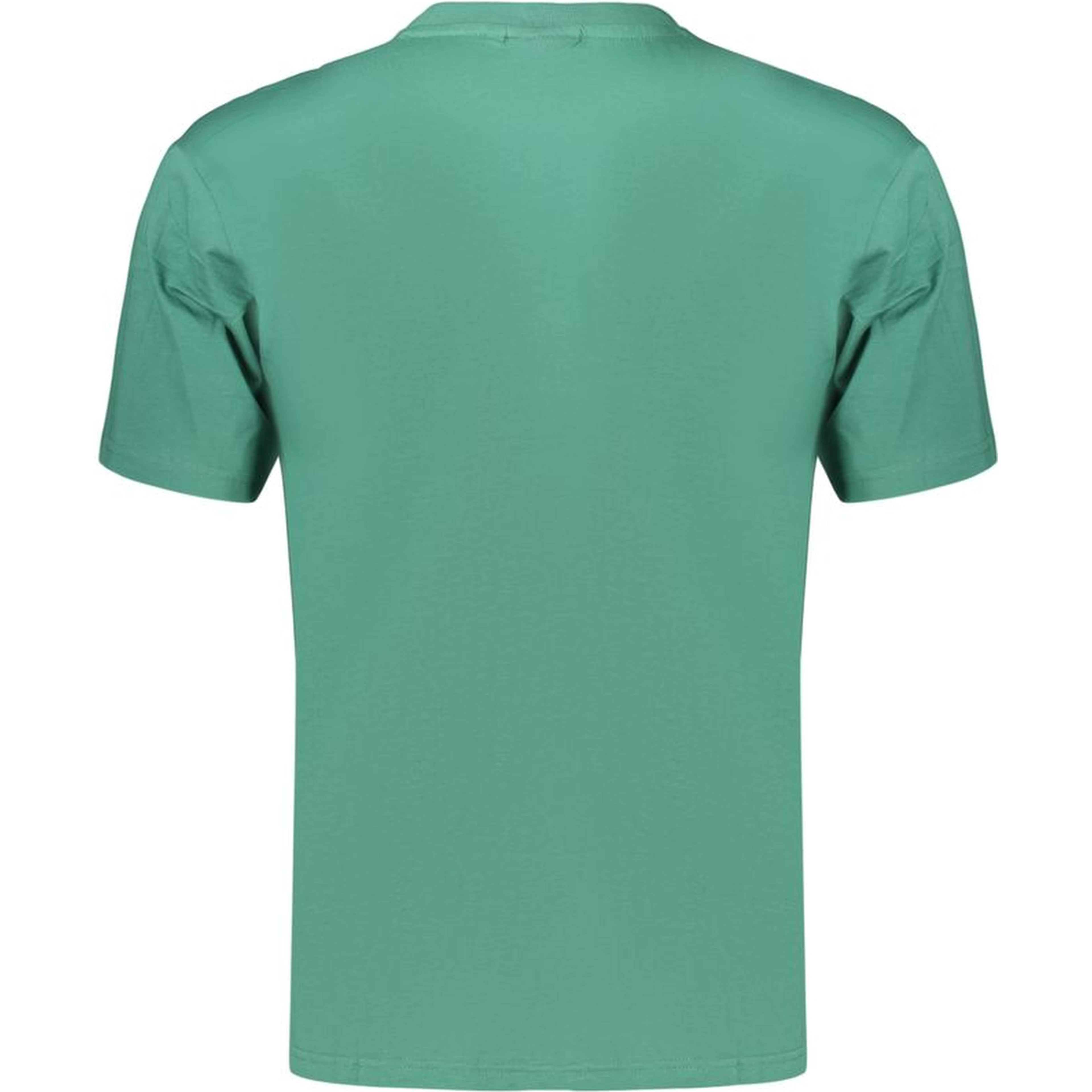 Green Cotton Men's T-Shirt