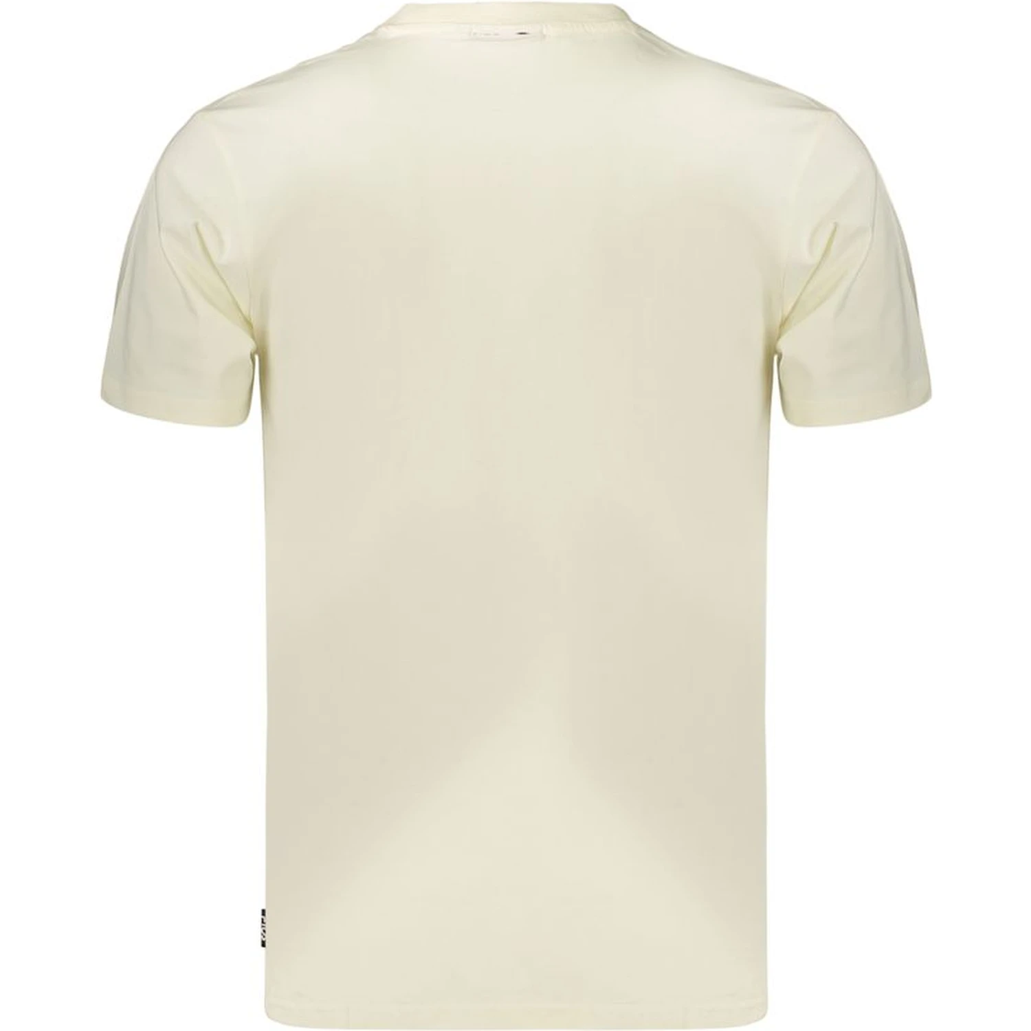 Beige Cotton Men's T-Shirt