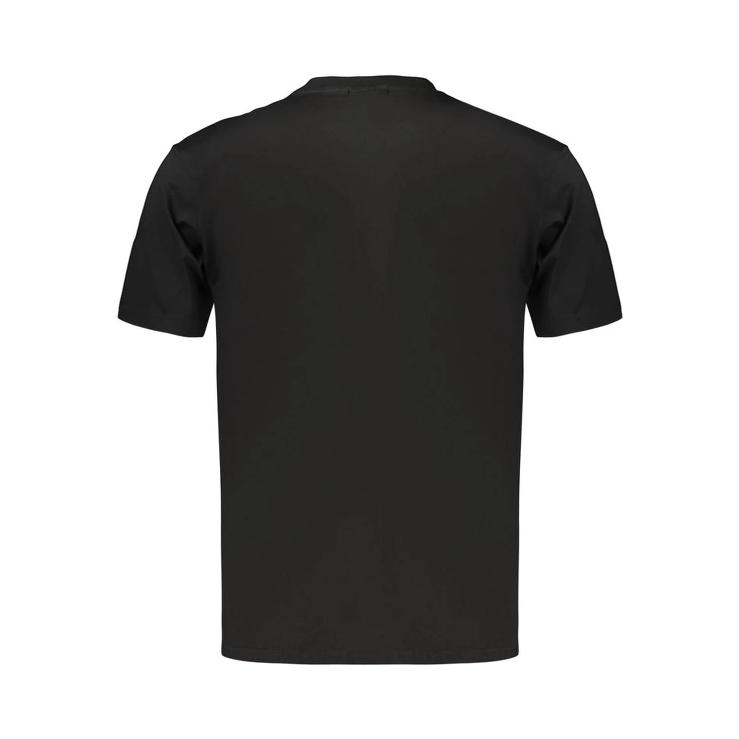 Black Cotton Men's T-Shirt