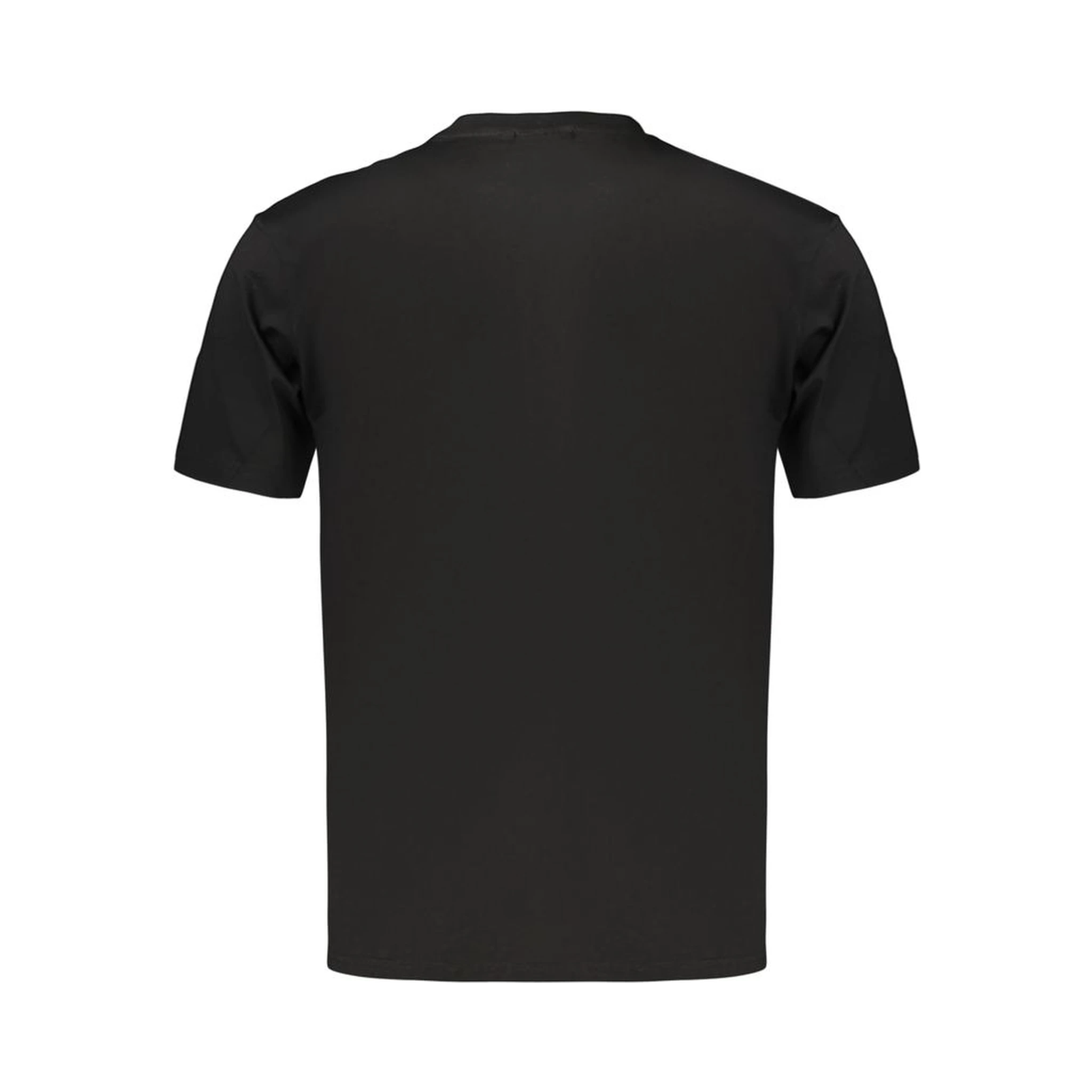 Black Cotton Men's T-Shirt