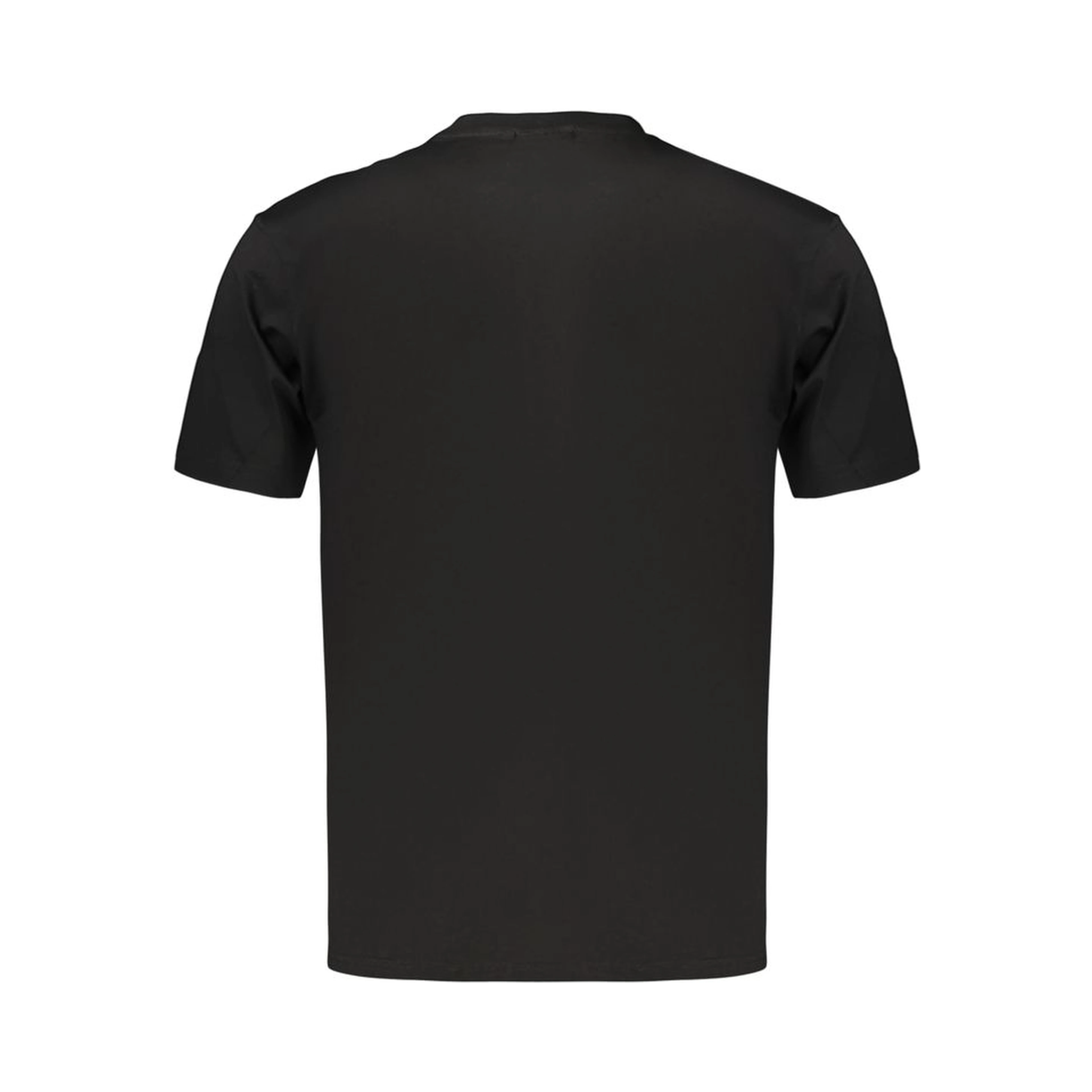 Black Cotton Men's T-Shirt