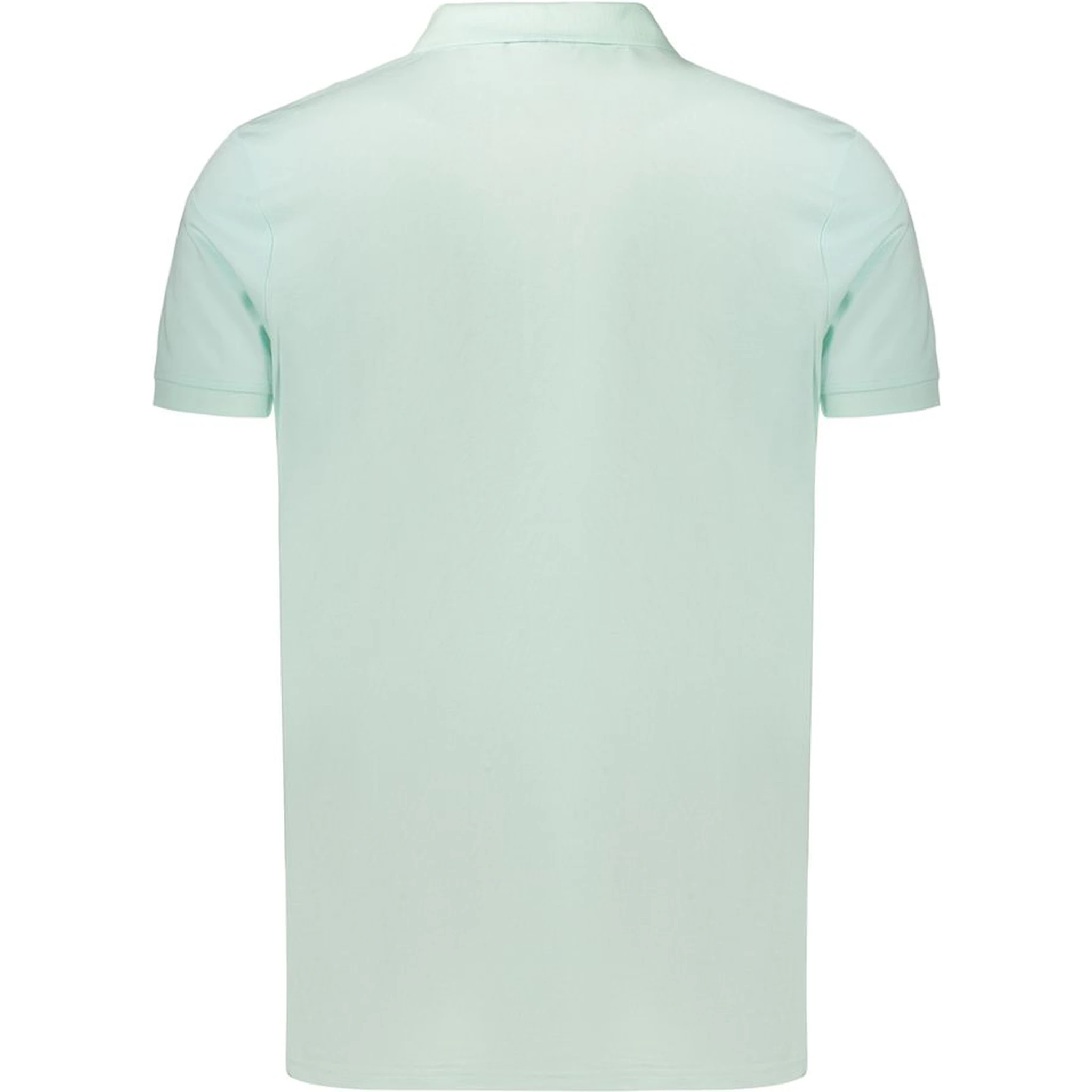 Green Cotton Men's Polo Shirt