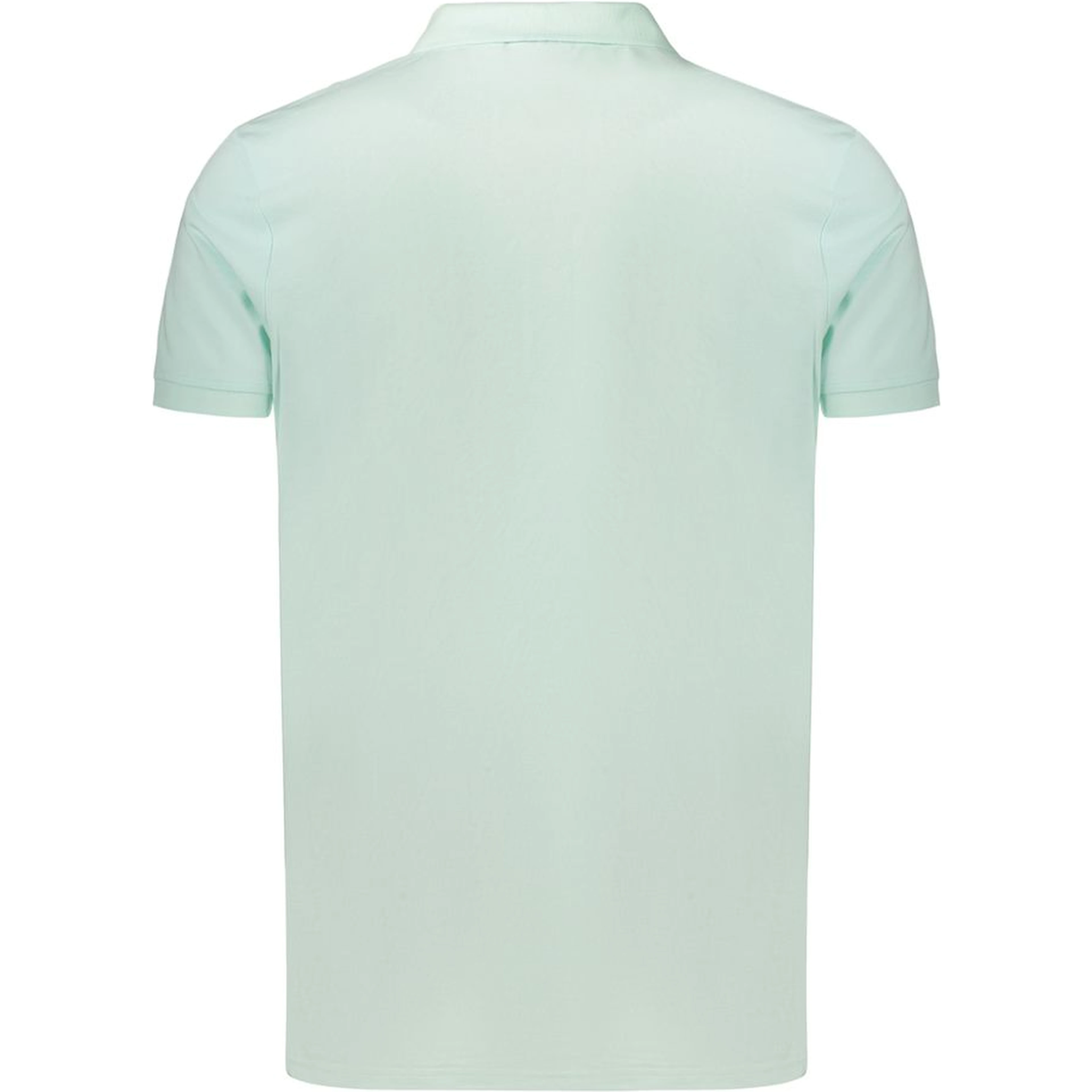 Green Cotton Men's Polo Shirt