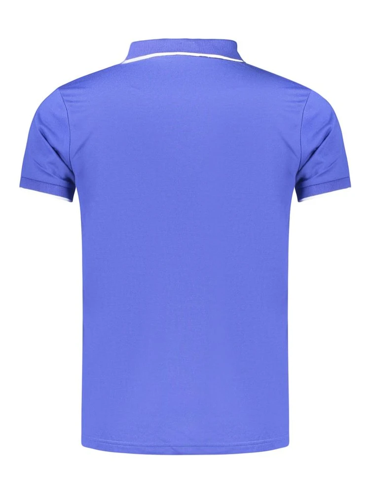 Blue Polyester Men's Polo Shirt alternative