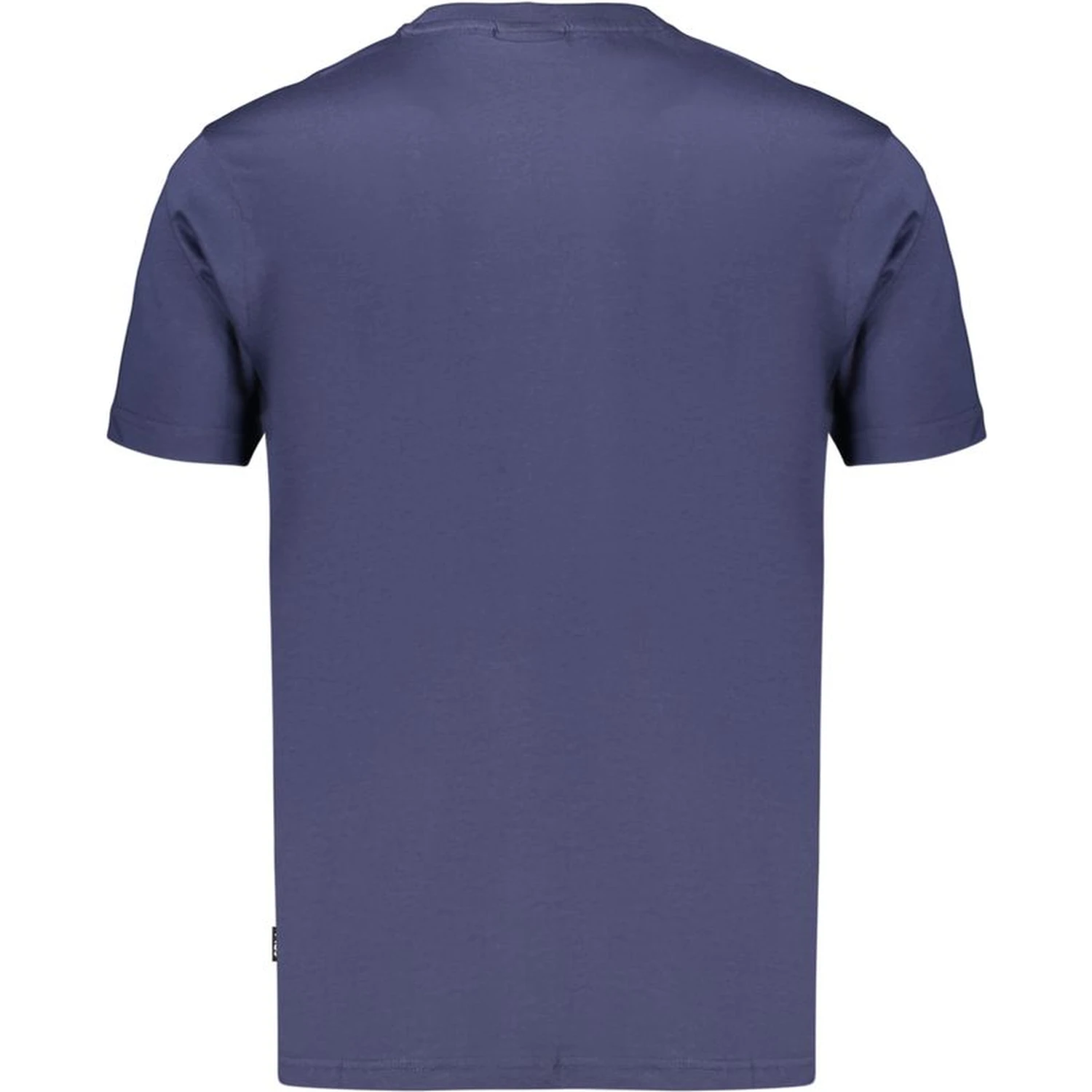 Blue Cotton Men's T-Shirt