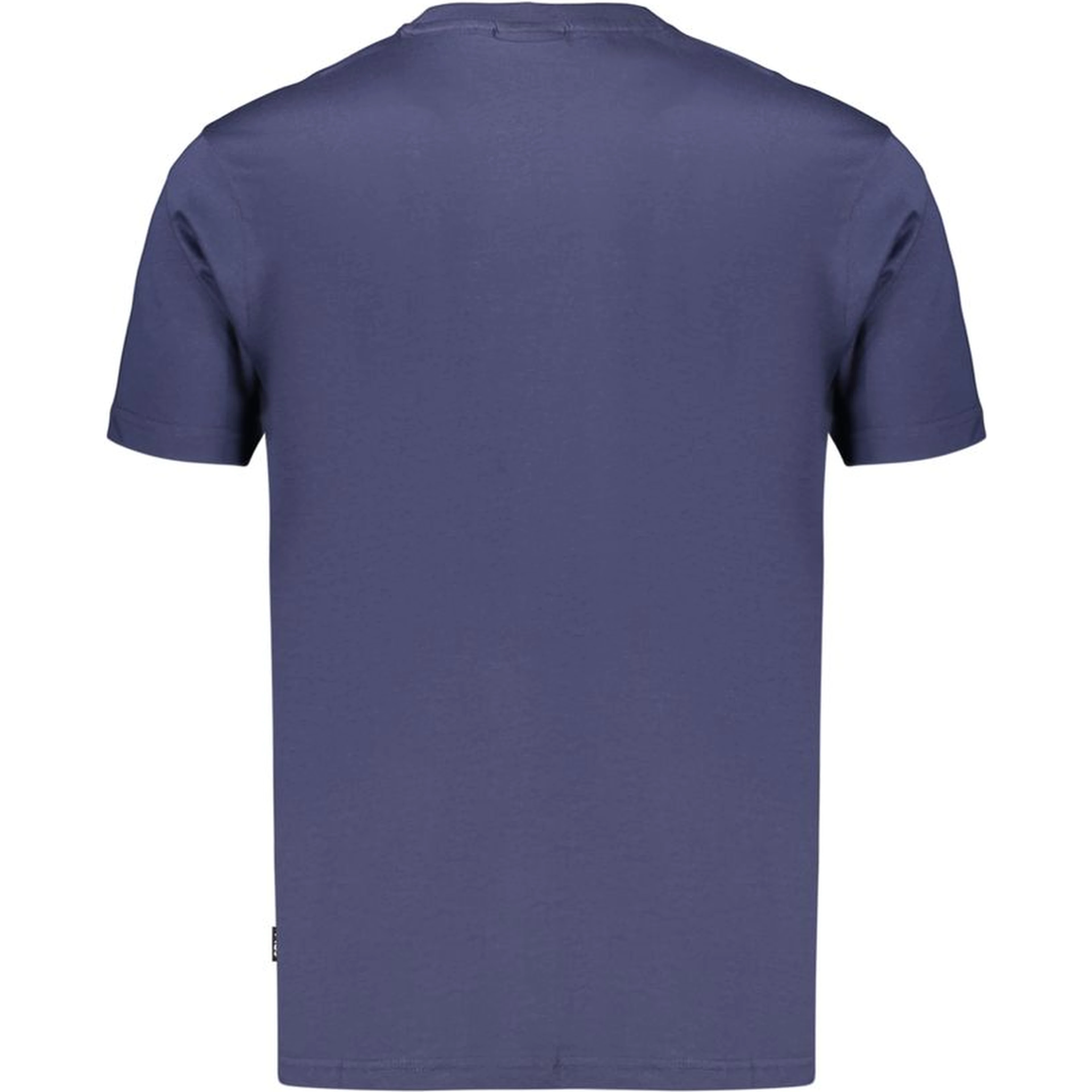 Blue Cotton Men's T-Shirt