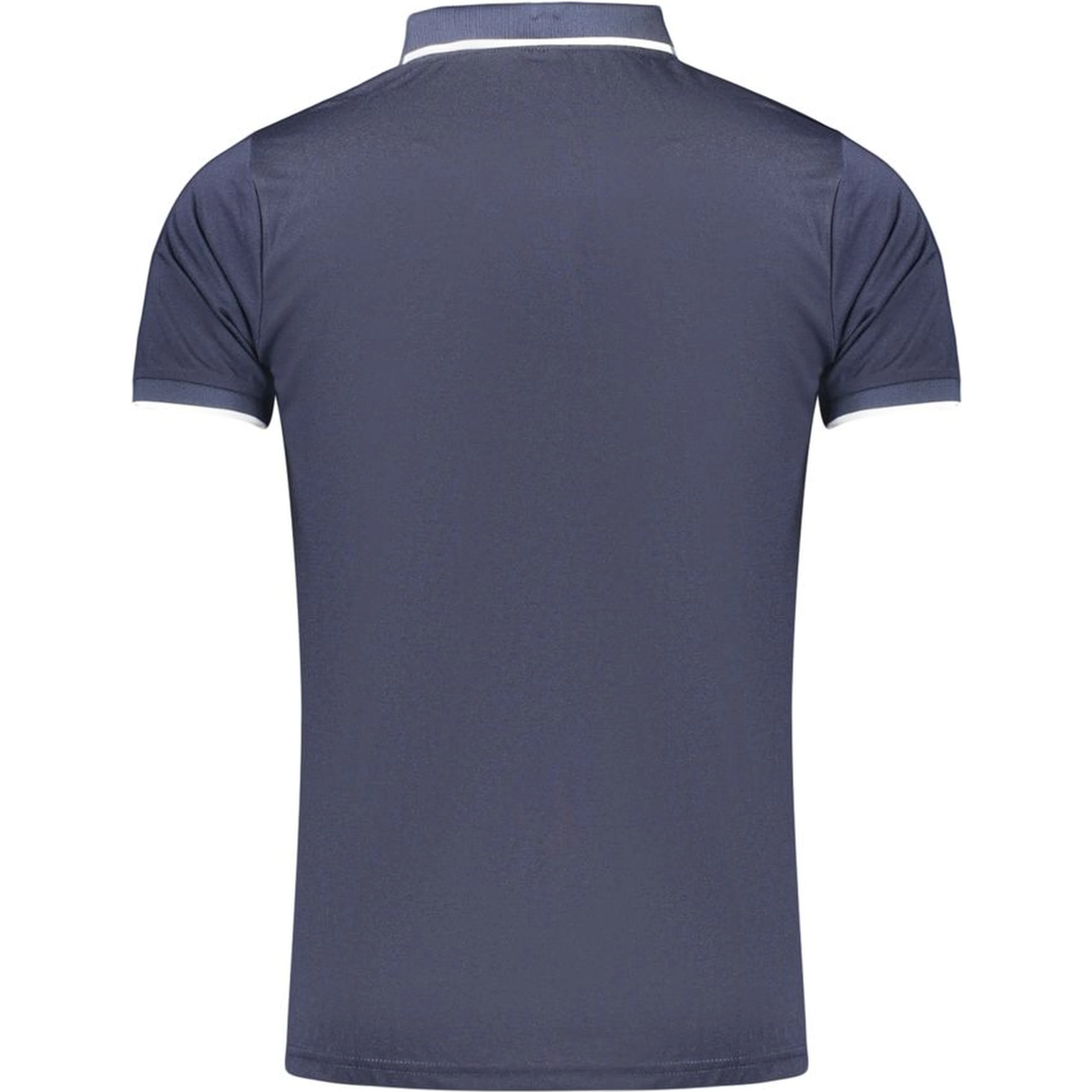 Blue Polyester Men's Polo Shirt