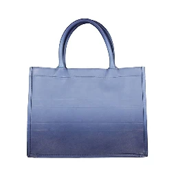 Blue Calfskin Tote Bag