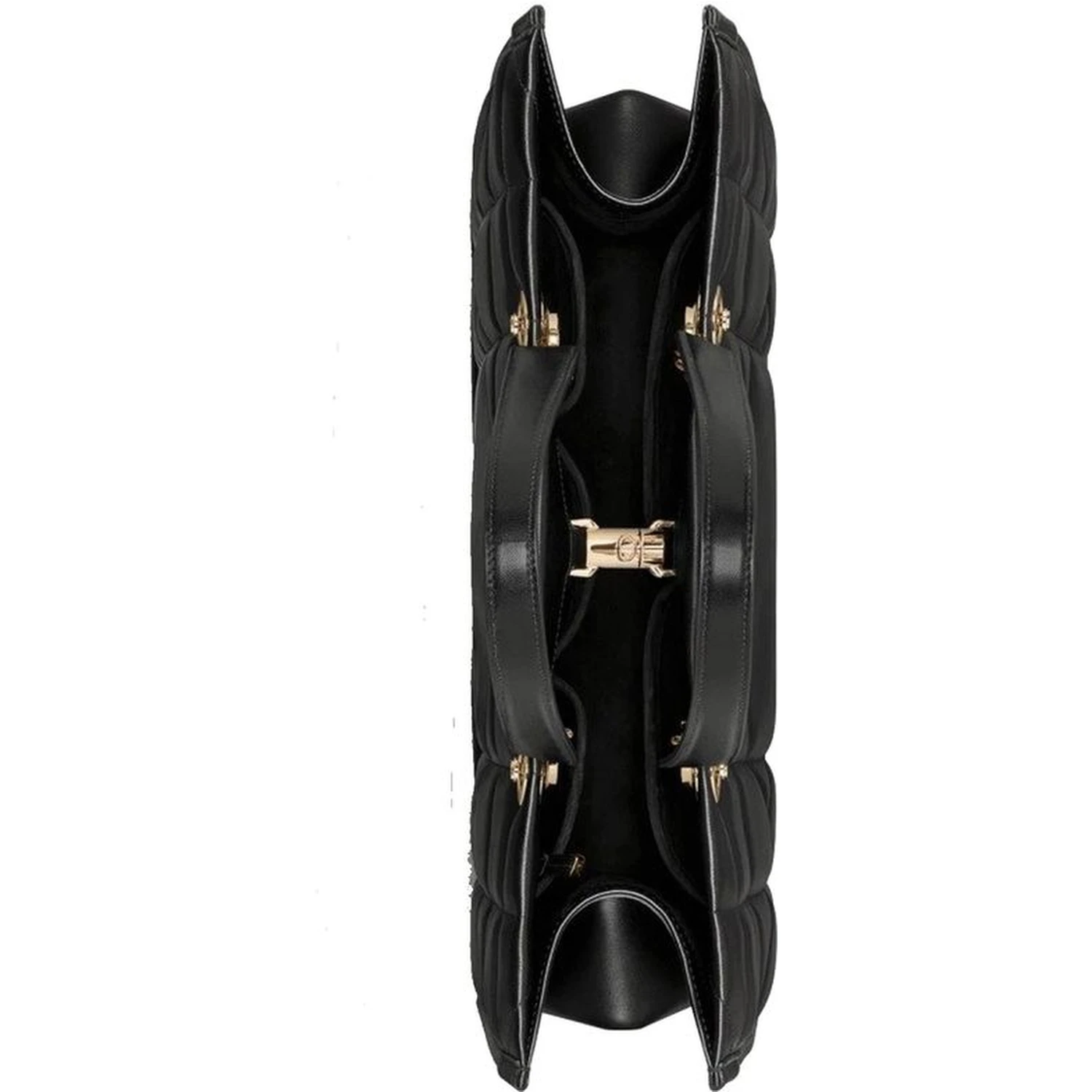 Black Leather Tote Bag