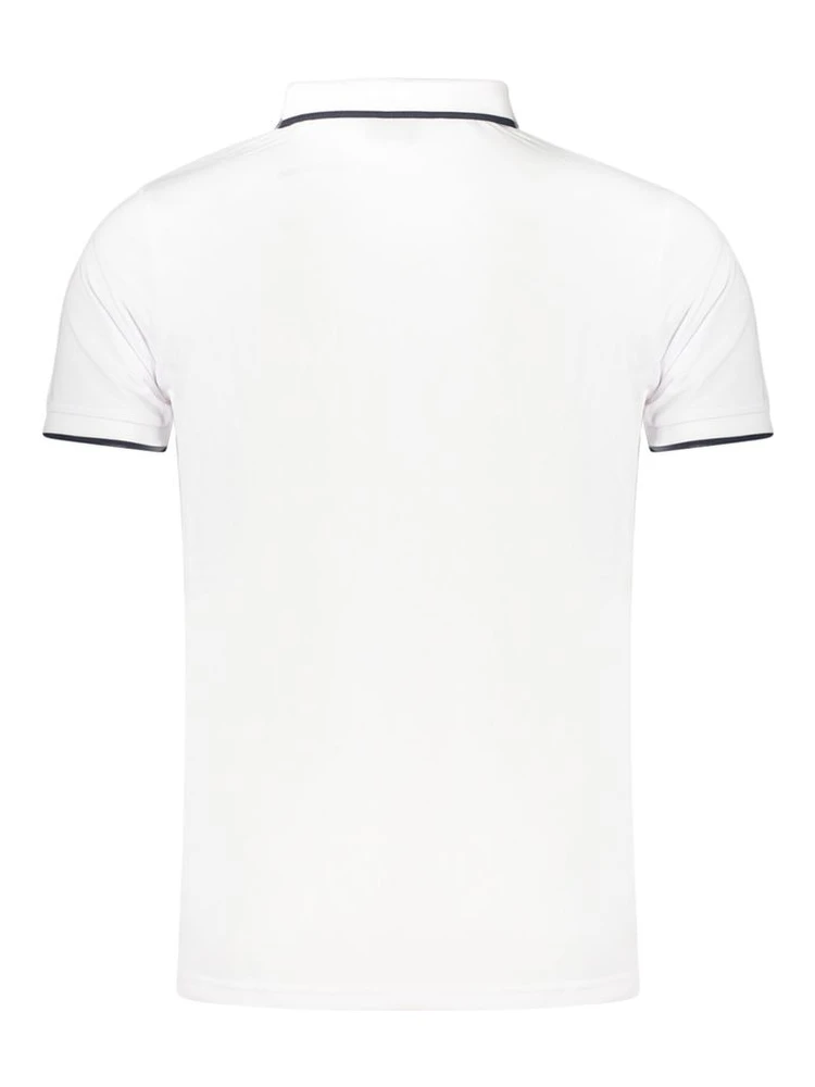White Polyester Men's Polo Shirt alternative