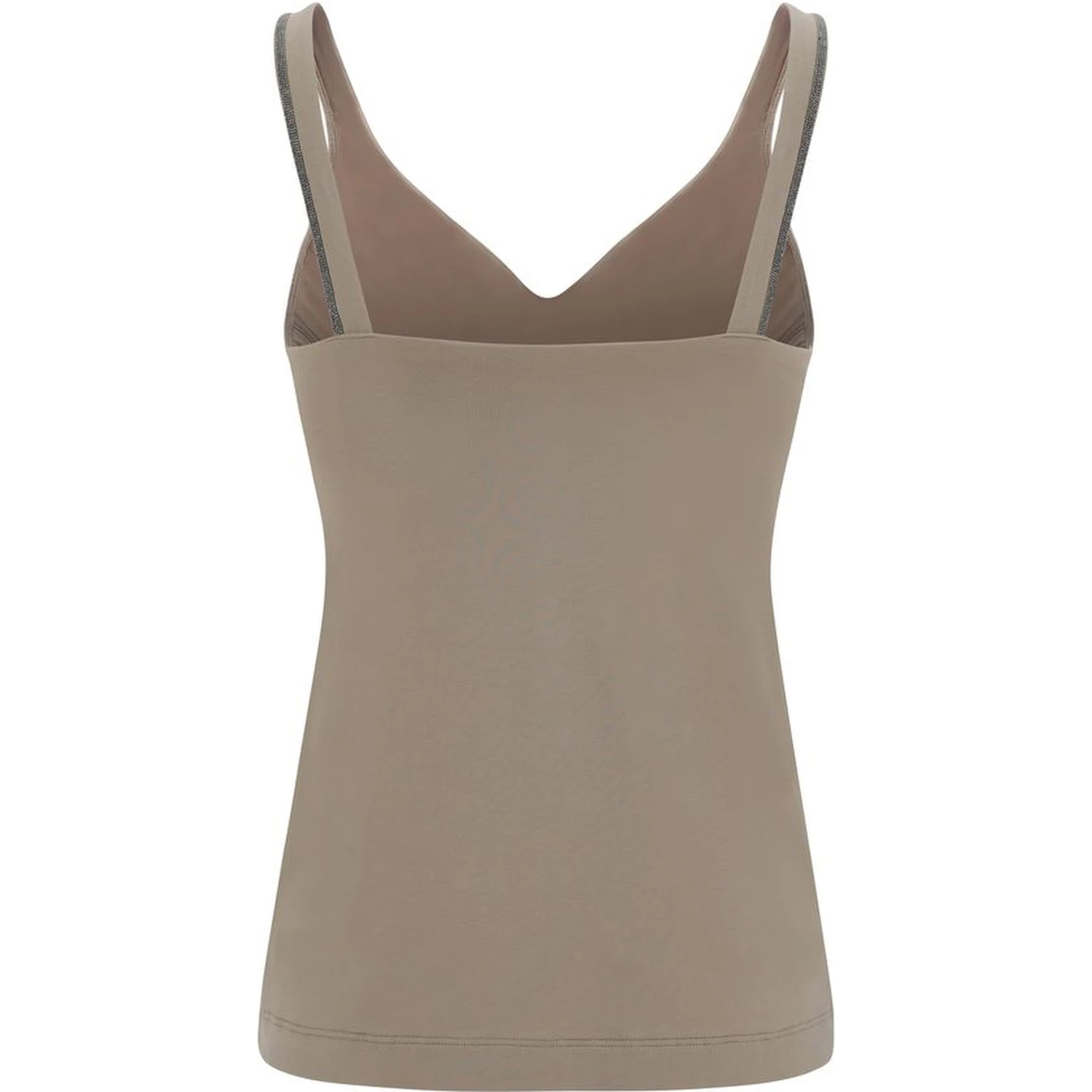 Beige Cotton T-Shirt